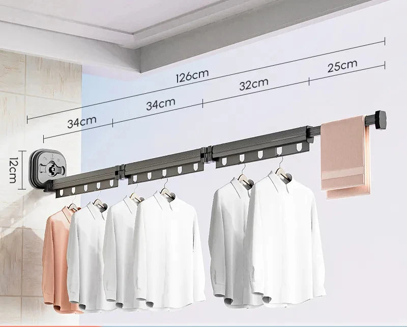 Pekati | Retractable clothes rack